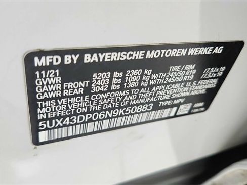 Used 2022 BMW X3 sDrive30i image 63
