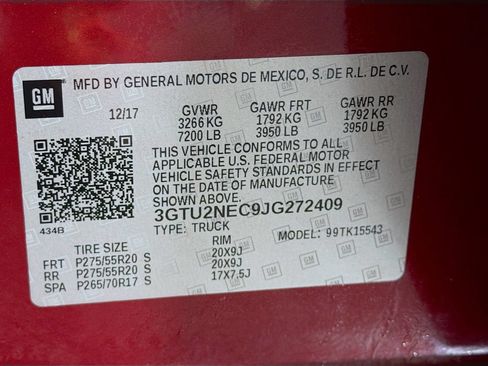 Used 2018 GMC Sierra 1500 SLT AWD/4WD image 35