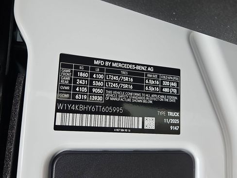 New 2026 Mercedes-Benz Sprinter 2500 image 8