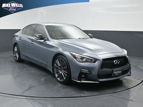 Used 2023 INFINITI Q50 Red Sport 400 RWD image 1