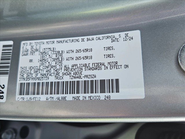 Used 2025 Toyota Tacoma TRD Sport RWD image 25