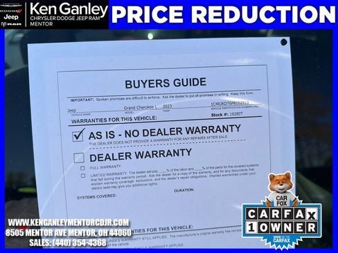 Used 2023 Jeep Grand Cherokee L Overland w/ Advanced Protech Group III AWD/4WD image 25