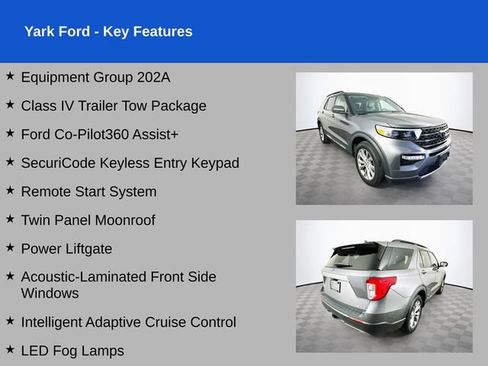 Certified 2023 Ford Explorer XLT w/ Equipment Group 202A AWD/4WD image 2