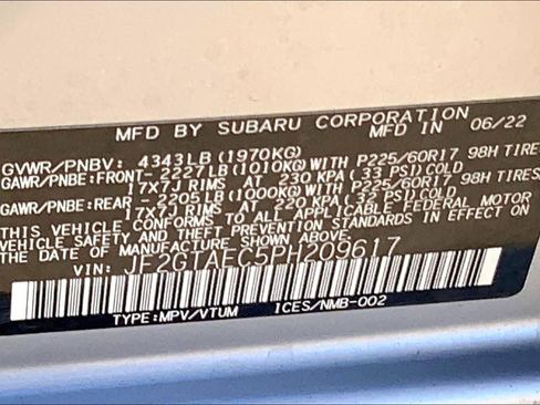 Used 2023 Subaru Crosstrek 2.0i Premium image 68