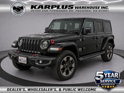 Used 2019 Jeep Wrangler Unlimited Sahara AWD/4WD image 1