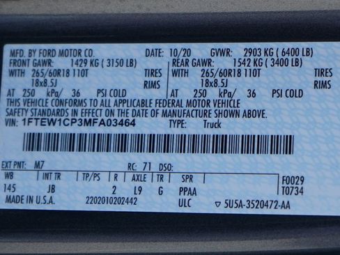 Used 2021 Ford F150 XL w/ STX Appearance Package RWD image 49
