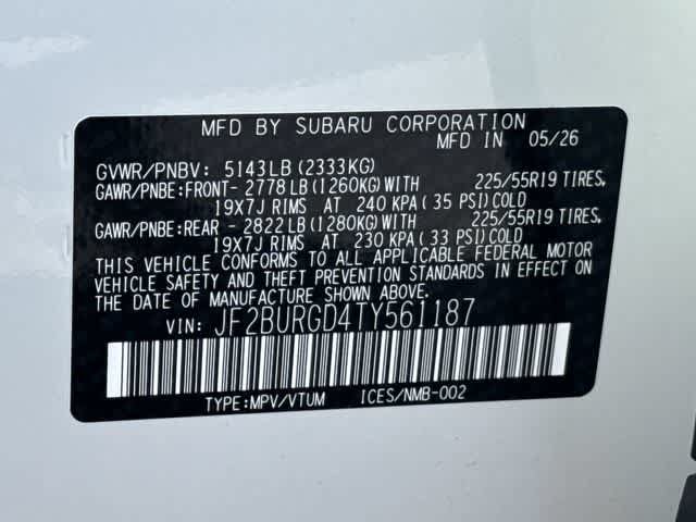 New 2026 Subaru Outback Limited XT AWD/4WD image 34