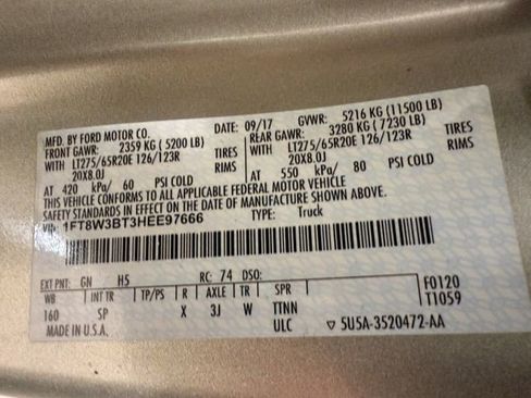 Used 2017 Ford F350 King Ranch w/ FX4 Off-Road Package image 32