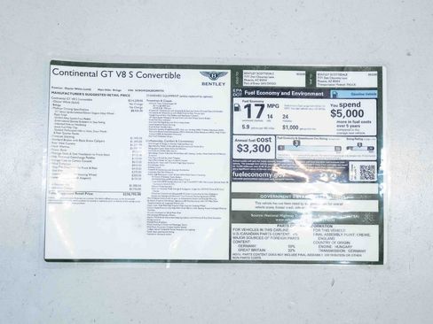 Used 2014 Bentley Continental GT V8 S image 83