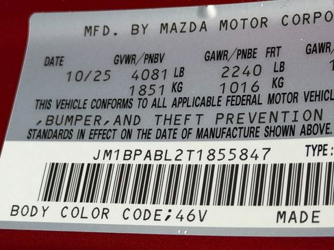 New 2026 MAZDA MAZDA3 s Sport image 28