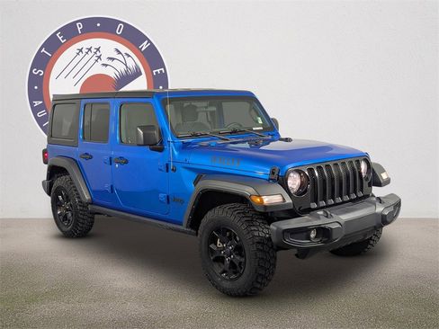 Used 2021 Jeep Wrangler Unlimited Sport image 2