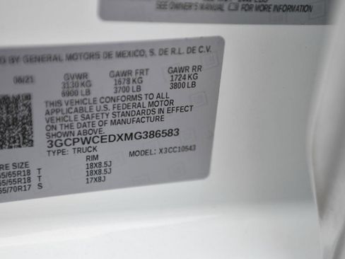 Used 2021 Chevrolet Silverado 1500 LT w/ LPO, Dark Essentials Package image 32