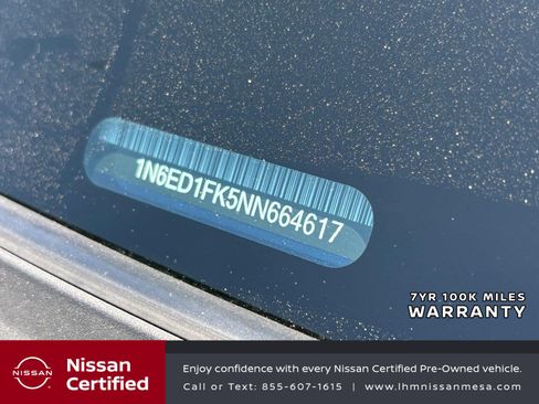 Certified 2022 Nissan Frontier SV AWD/4WD image 23