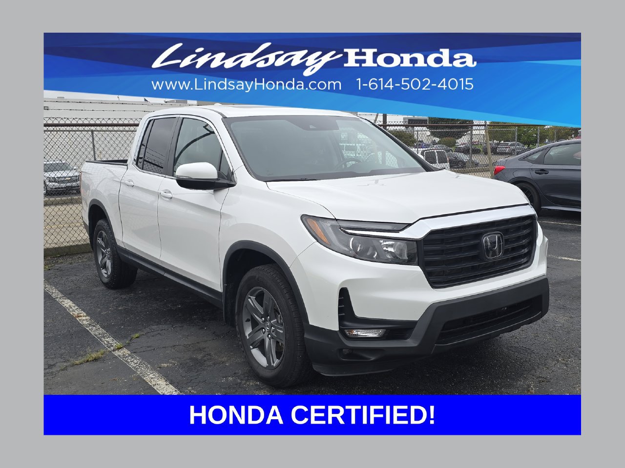 Certified 2023 Honda Ridgeline RTL image 1