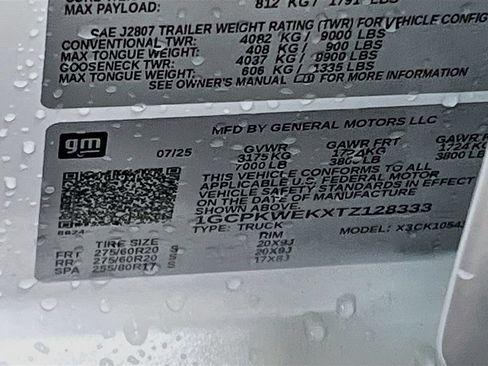 Used 2026 Chevrolet Silverado 1500 RST w/ RST Select Package AWD/4WD image 32