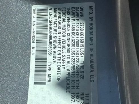Used 2018 Honda Odyssey Elite image 22