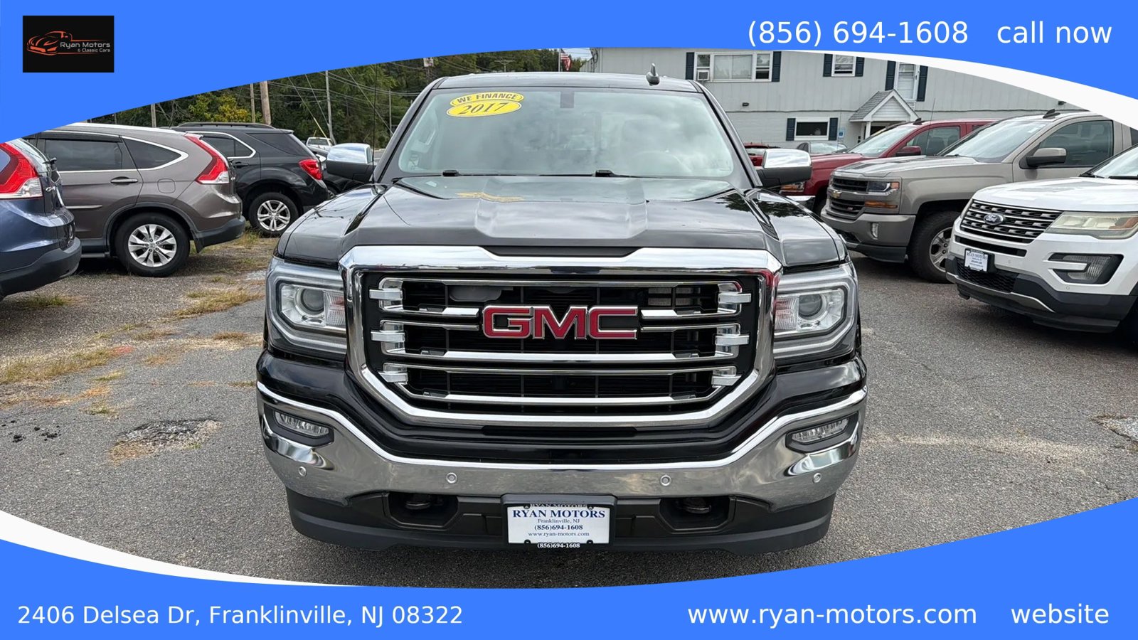 Used 2017 GMC Sierra 1500 SLT w/ SLT Preferred Package AWD/4WD image 2