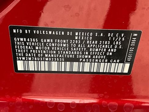 New 2026 Volkswagen Jetta GLI Autobahn image 21