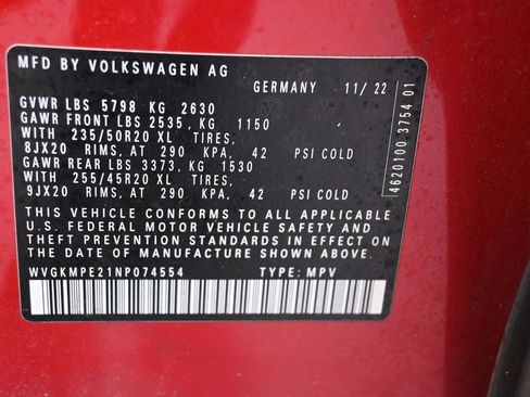 Used 2022 Volkswagen ID.4 Pro S image 9