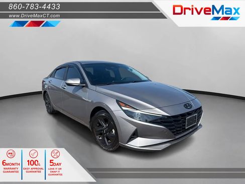 Used 2021 Hyundai Elantra Blue w/ Preferred Accessory Package FWD image 1
