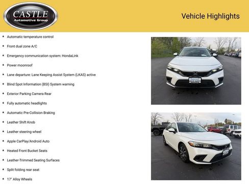 Used 2023 Honda Civic EX-L image 3
