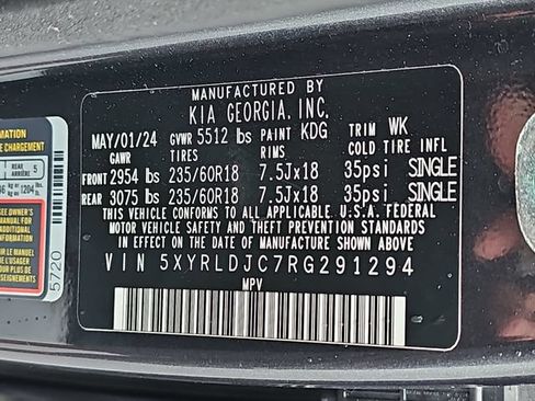 Used 2024 Kia Sorento S AWD/4WD image 38