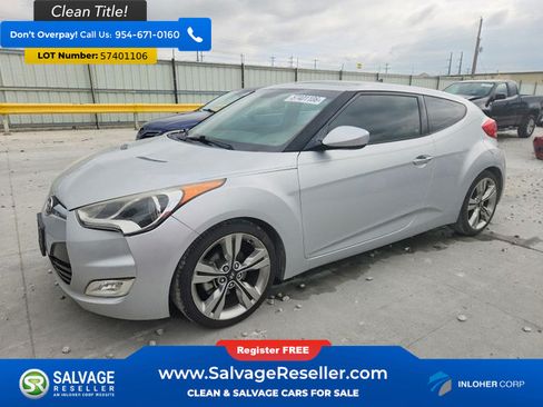 Used 2014 Hyundai Veloster w/ Technology Package 03 FWD image 1