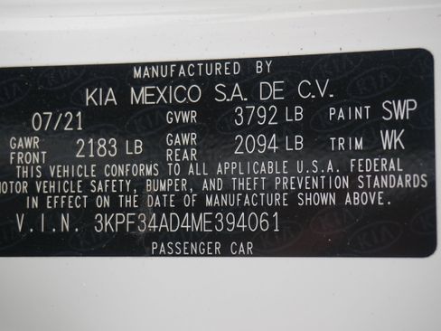 Used 2021 Kia Forte GT-Line FWD image 27