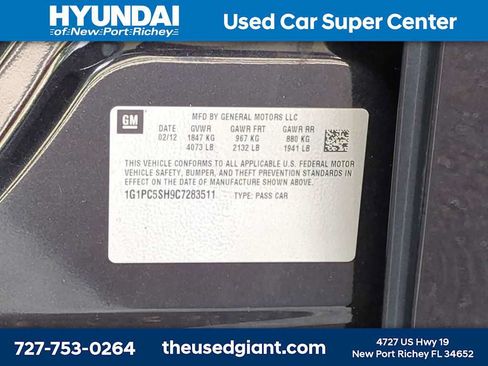 Used 2012 Chevrolet Cruze LS w/ Connectivity Package FWD image 25