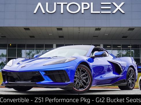 Used 2022 Chevrolet Corvette Stingray Preferred Cpe w/ Z51 Performance Package RWD image 1