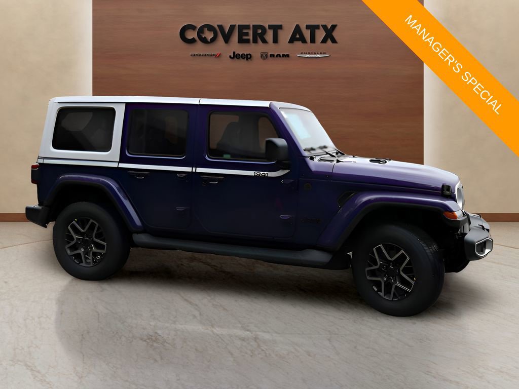 New 2026 Jeep Wrangler Unlimited Sahara w/ Whitecap Package AWD/4WD image 9
