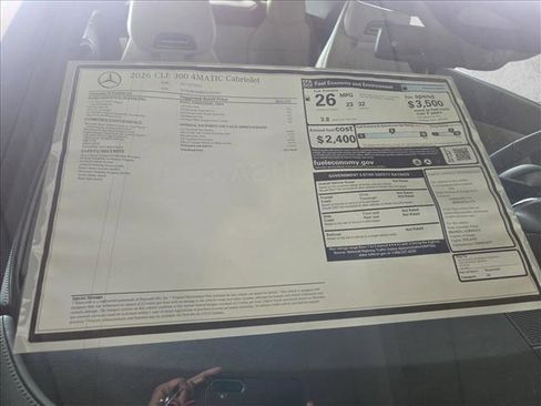 New 2026 Mercedes-Benz CLE 300 4MATIC Cabriolet image 17