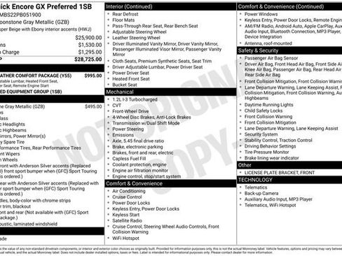 Used 2023 Buick Encore GX Preferred w/ Cold Weather Comfort Package image 5