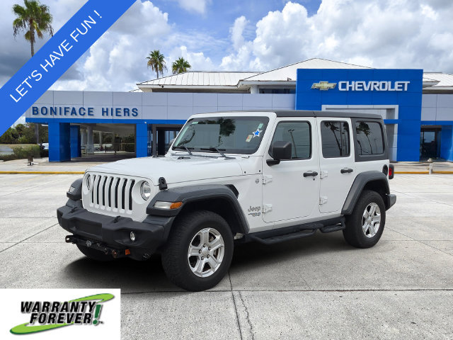 Used 2021 Jeep Wrangler Unlimited Sport AWD/4WD image 2