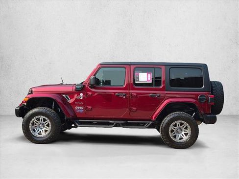 Used 2021 Jeep Wrangler Unlimited Sahara w/ Cold Weather Group AWD/4WD image 8