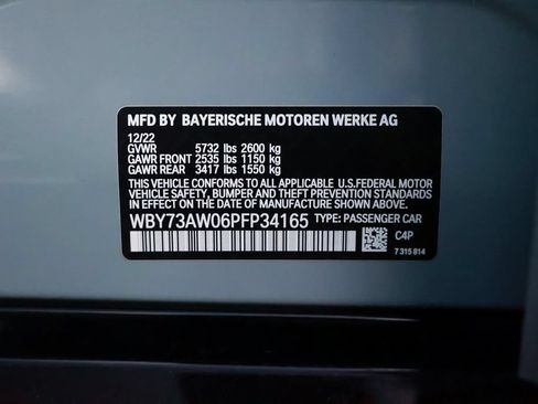 Used 2023 BMW i4 eDrive40 w/ M Sport Package RWD image 40