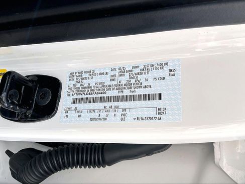 Certified 2025 Ford F150 Platinum w/ Equipment Group 702A High image 36