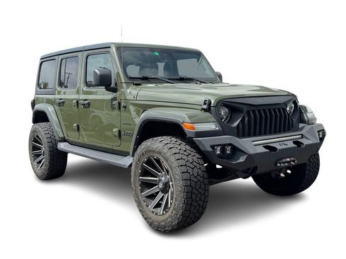 Used 2021 Jeep Wrangler Unlimited Sahara AWD/4WD image 21