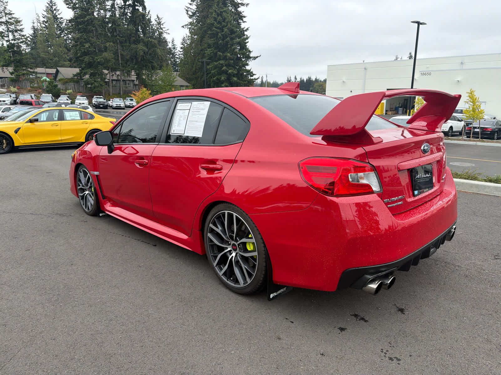 Used 2021 Subaru WRX STI w/ Popular Package #3 (IZT) AWD/4WD image 3