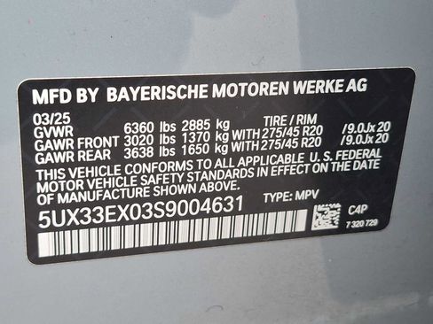 Used 2025 BMW X6 xDrive40i w/ Premium Package AWD/4WD image 38