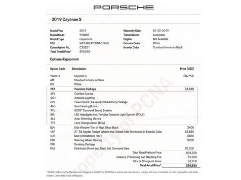 Used 2019 Porsche Cayenne S image 8