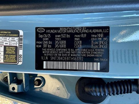 New 2026 Hyundai Santa Cruz SEL image 13