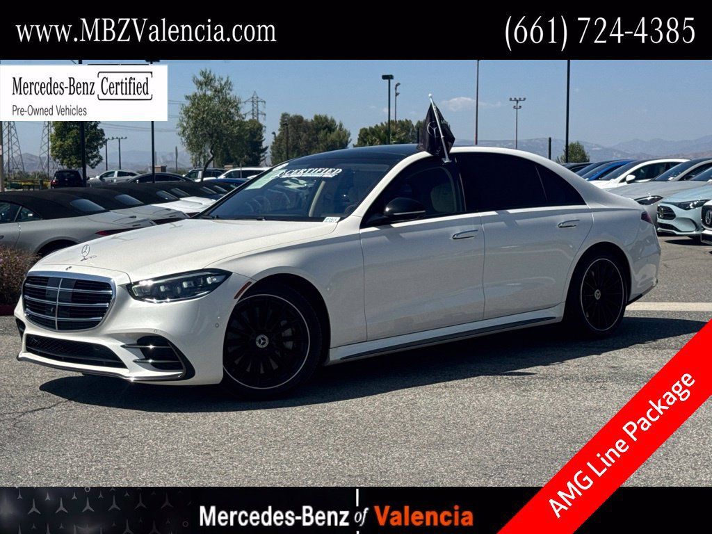 Certified 2023 Mercedes-Benz S 500 4MATIC image 1