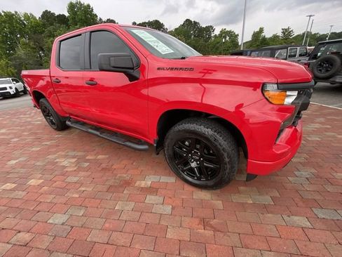 Used 2024 Chevrolet Silverado 1500 Custom w/ Turbomax Blackout Package AWD/4WD image 38