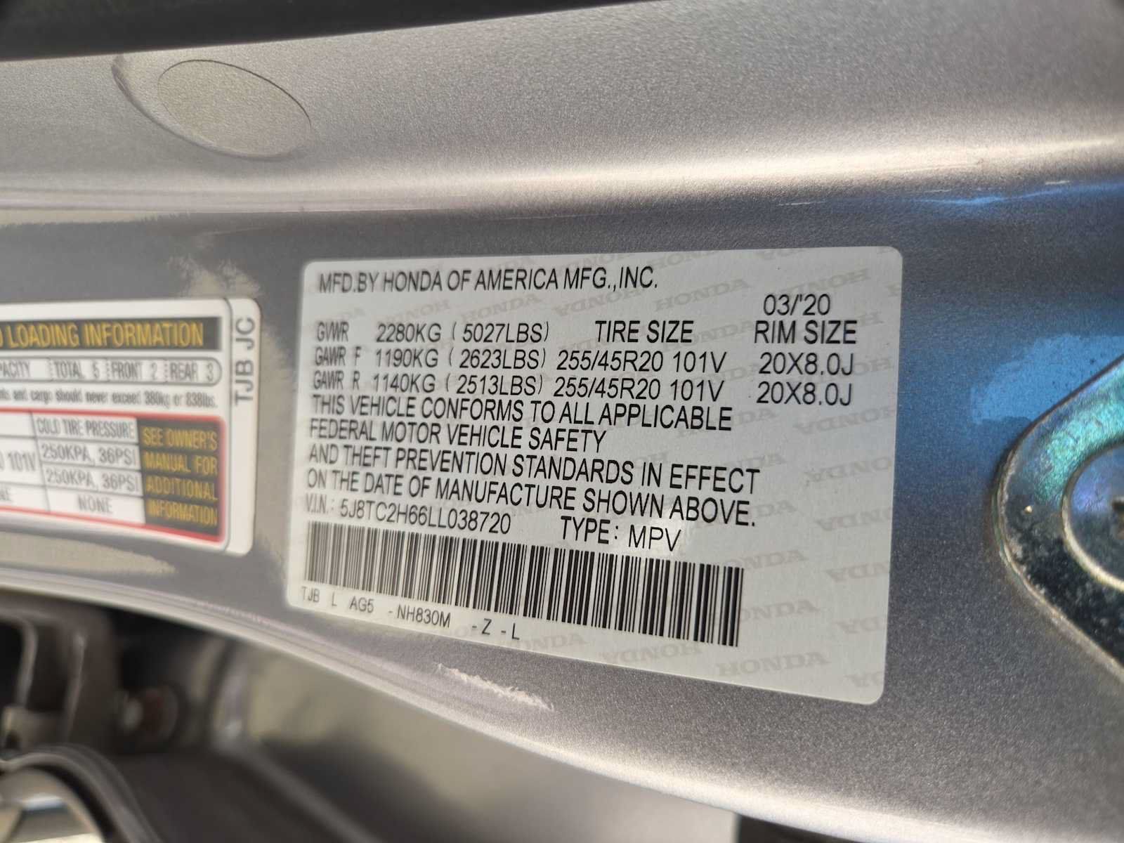 Used 2020 Acura RDX A-Spec w/ Technology Package AWD/4WD image 27