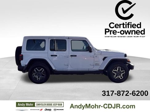 Used 2024 Jeep Wrangler Sahara w/ Technology Group image 8