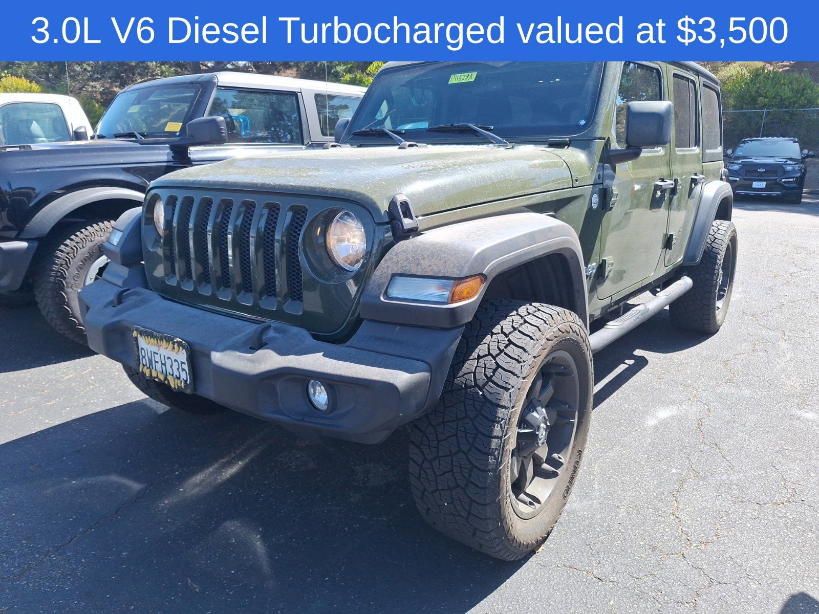 Used 2021 Jeep Wrangler Unlimited Sport AWD/4WD image 3