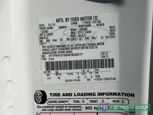 Used 2010 Ford F150 Platinum RWD image 24