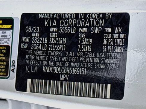 Certified 2024 Kia EV6 Wind w/ Wind Technology Package AWD/4WD image 25