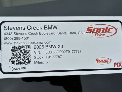 Used 2026 BMW X3 xDrive30i w/ Premium Package AWD/4WD image 28